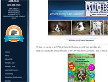 Tablet Screenshot of furkidsrescue.ca